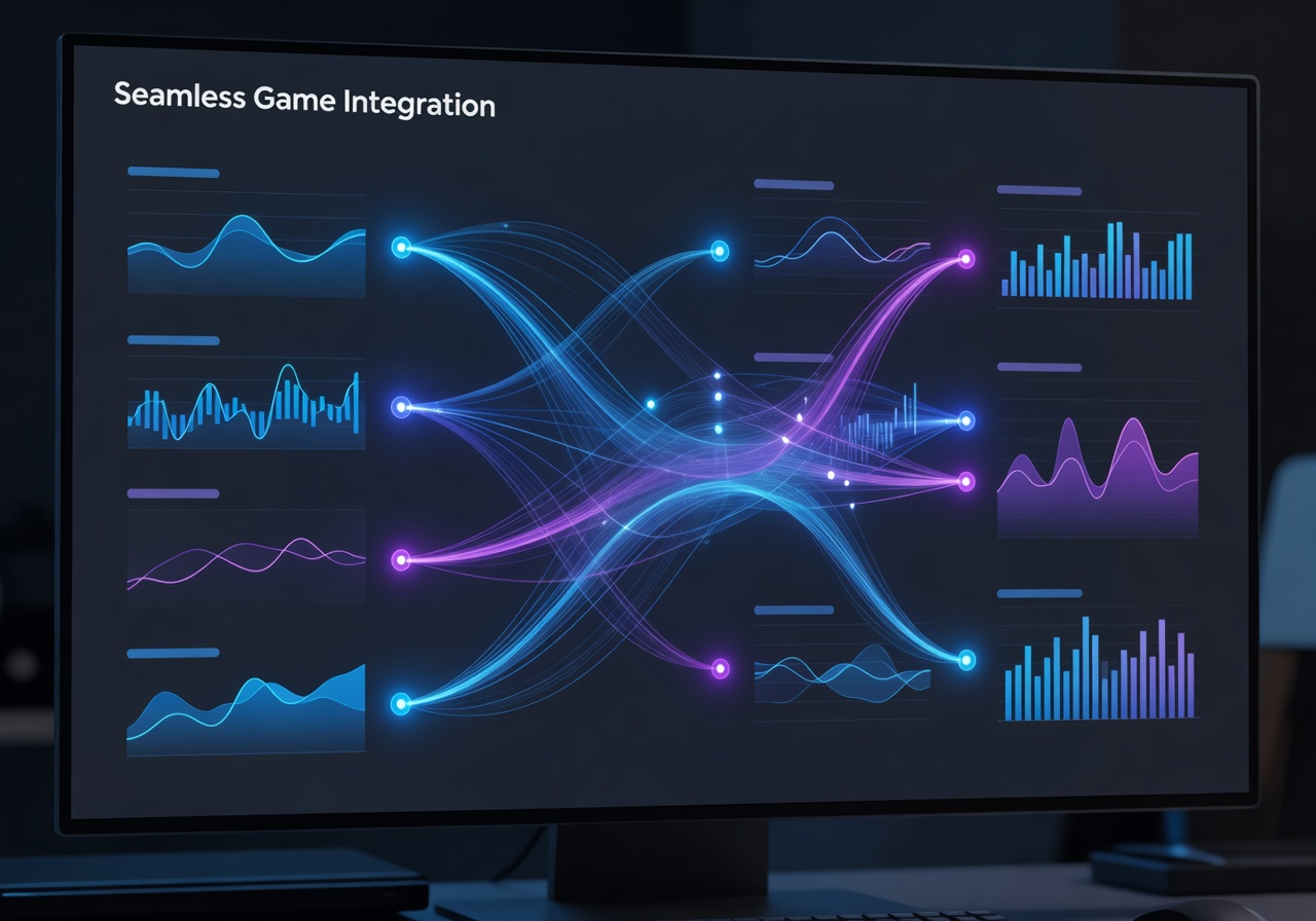 Seamless Game Integration dashboard visual